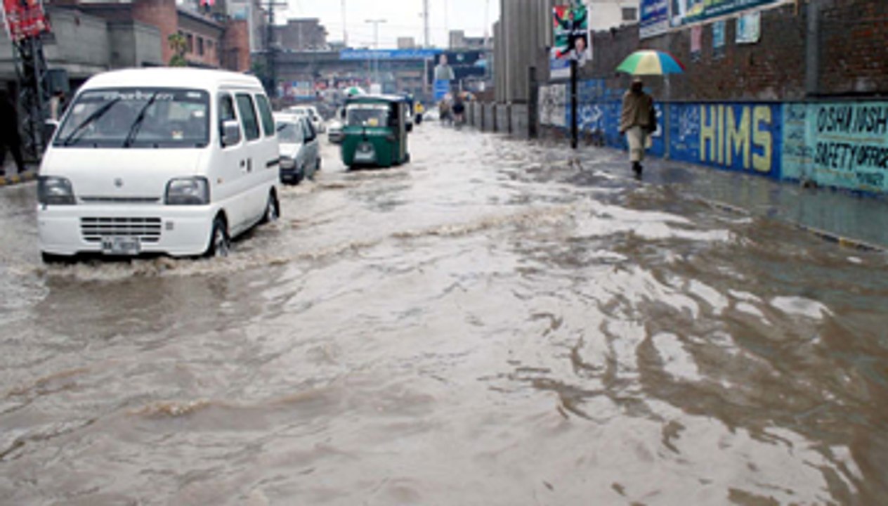 Rain in Peshawar