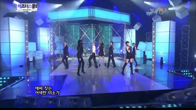 091127 After School - Because Of You (Comeback Stage)
