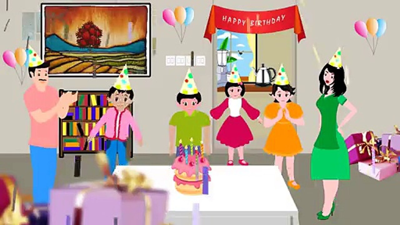 Happy Birthday Song - Nursery Rhymes For Kids - Cartoon Animation For Children - Video Dailymotion