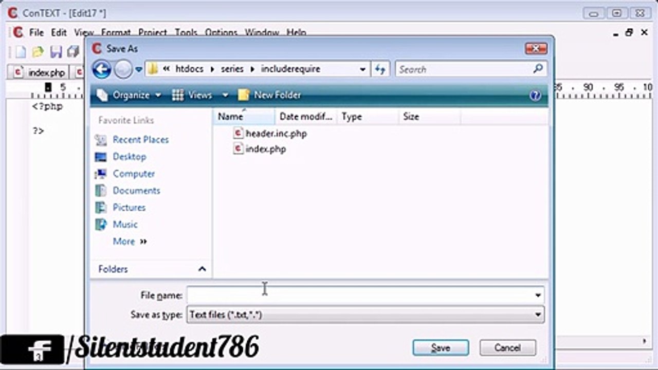 Beginner PHP Tutorial - 42 - include and require Functions_‏_1