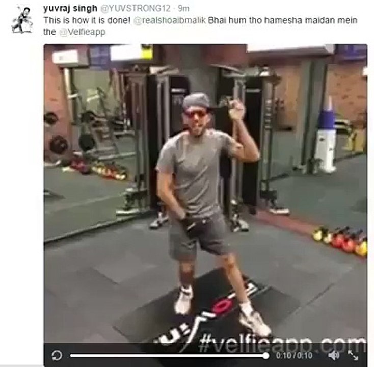 Youraj Sing Dance Challenge by Shoaib Malik