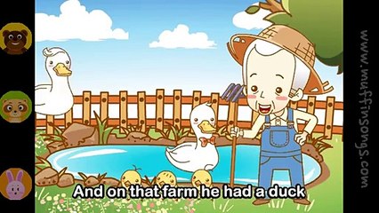2015 Old MacDonald Had A Farm _ nursery rhymes & children songs with lyrics(2) - Video Dailymotion