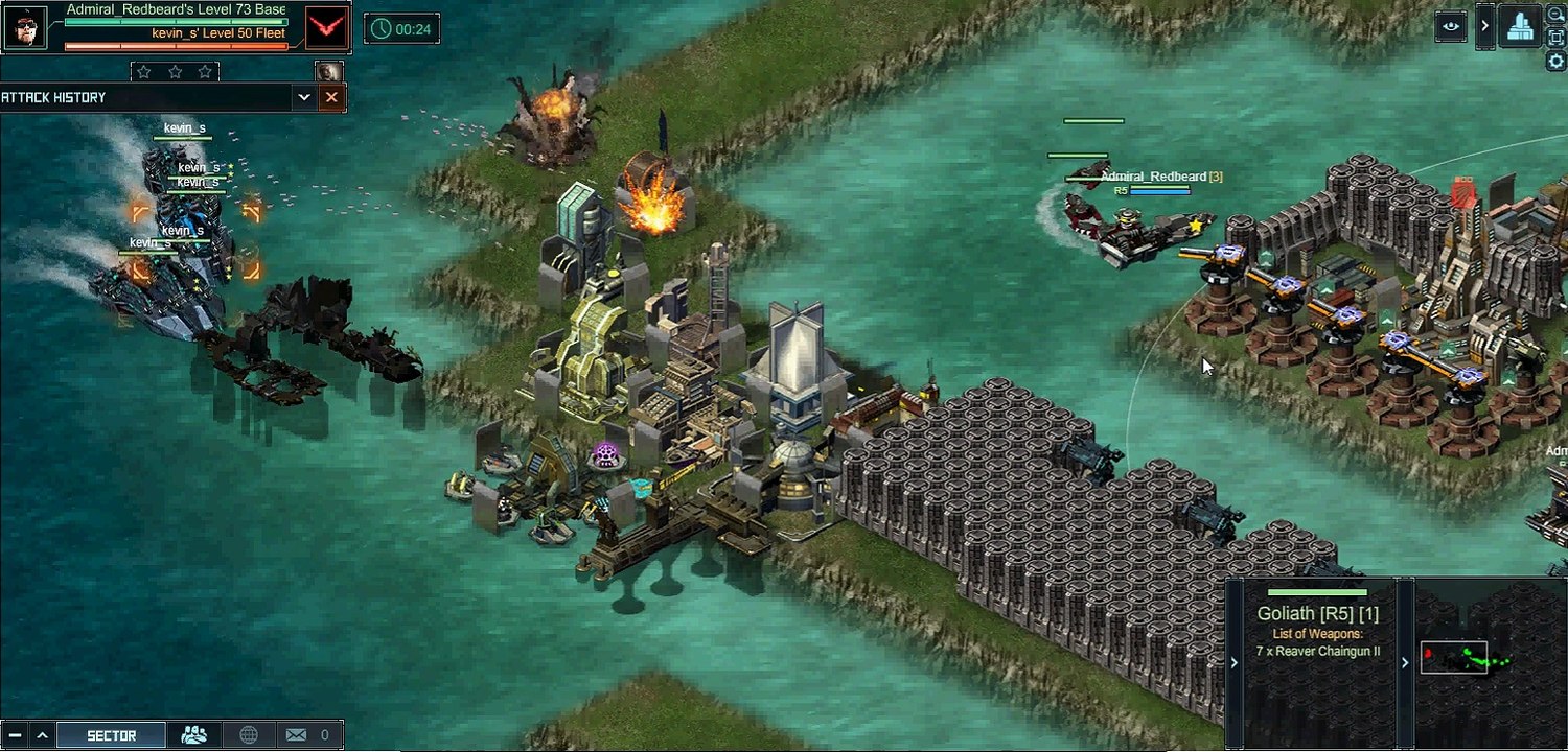 Battle Pirates: Kodiacs aren't invincible