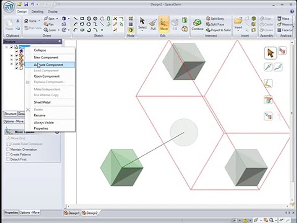 What you can do with an impossible triangle