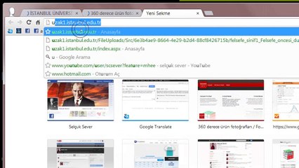 İstanbul Üniversitesi AUZEF - indirilemeyen (video,mp3) dosyaları için yöntem