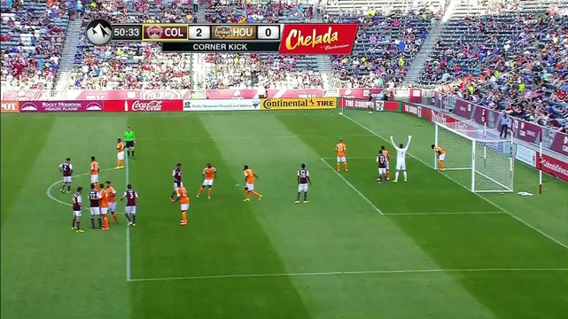 Kamani Hill Goal - Colorado Rapids vs Houston Dynamo - MLS 06-01-2014