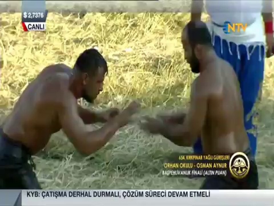 Orhan Okulu - Osman Aynur Kırkpınar 2015 Finali