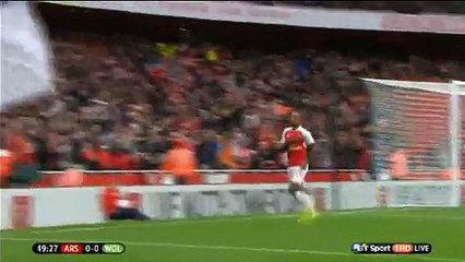 Walcott Amazing Goal Arsenal 1-0 Wolfsburg Emirates Cup 26.07.2015