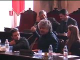 Beppe Grillo in Commissione Consiliare a Pavia