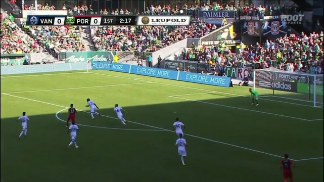 Maximiliano Urruti Long Range Goal - Portland Timbers vs Vancouver Whitecaps - MLS 06-01-2014