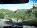 Flagra de caminhonete sem freio descendo a Serra de Taquaruçu-TO