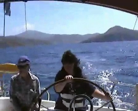 Sailing Greek Islands, Cyclades, Aegean Sea