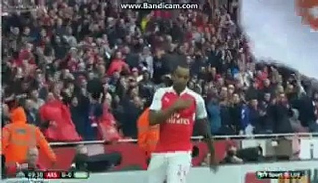 Theo Walcott Goal - Arsenal vs Wolfsburg 1-0 All Goals & Highlights( Emirates Cup 2015 ) 26_07_2015 HD