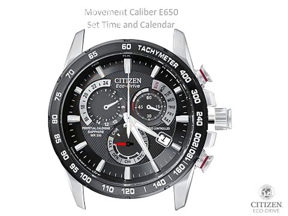 CITIZEN E650 Setting Instruction
