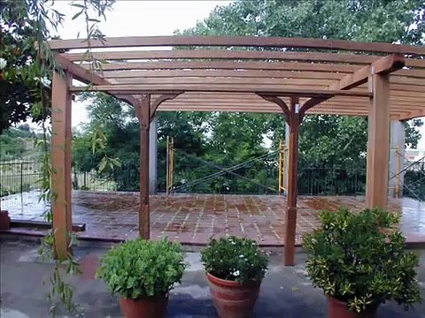PERGOLAS DE MADERA DE EXTERIOR