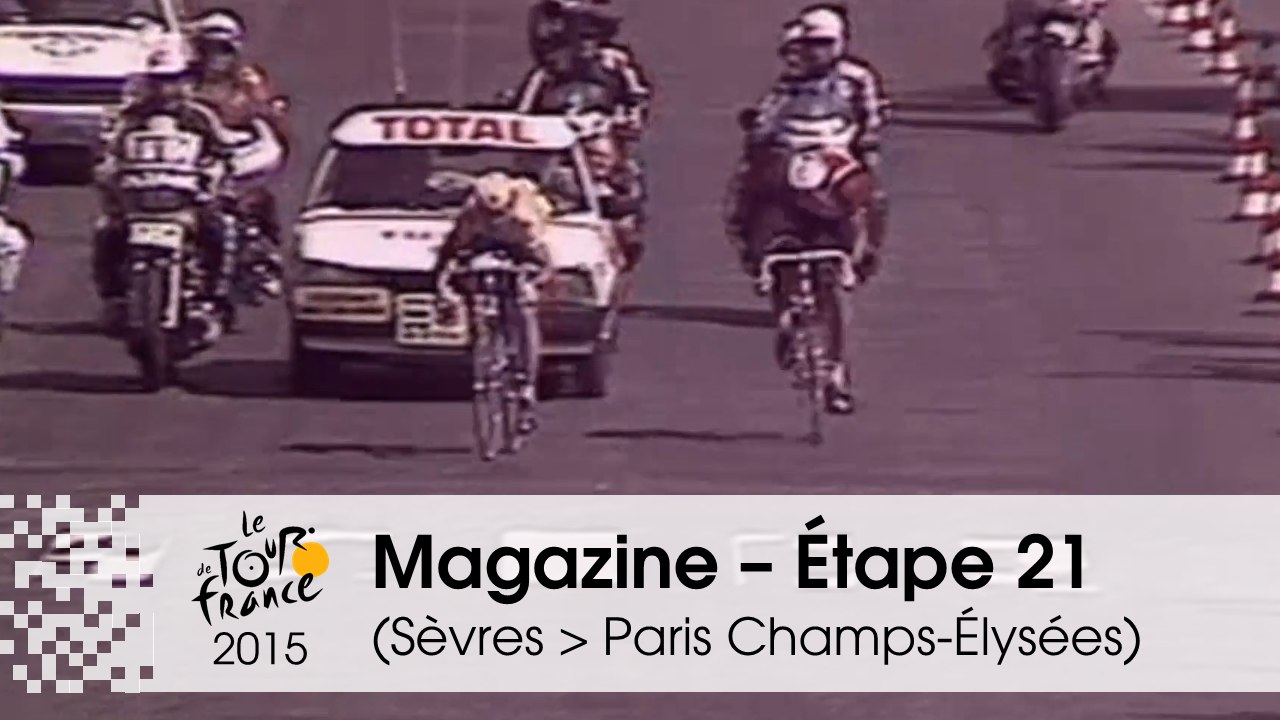 Magazine - Étape 21 (Sèvres - Grand Paris Seine Ouest > Paris Champs-Élysées) - Tour de France 2015