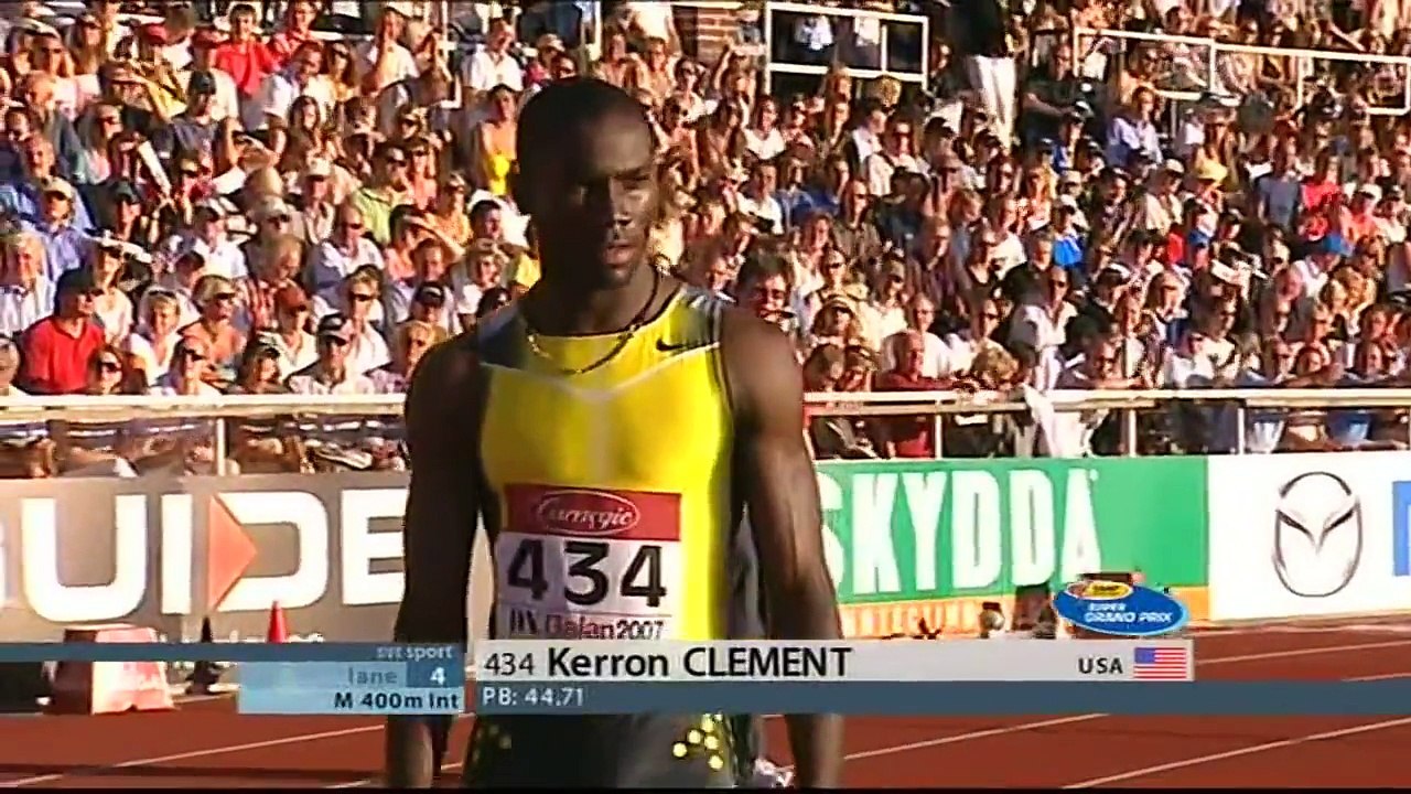 400m - Jeremy Wariner - 43.50 - Stockholm 2007