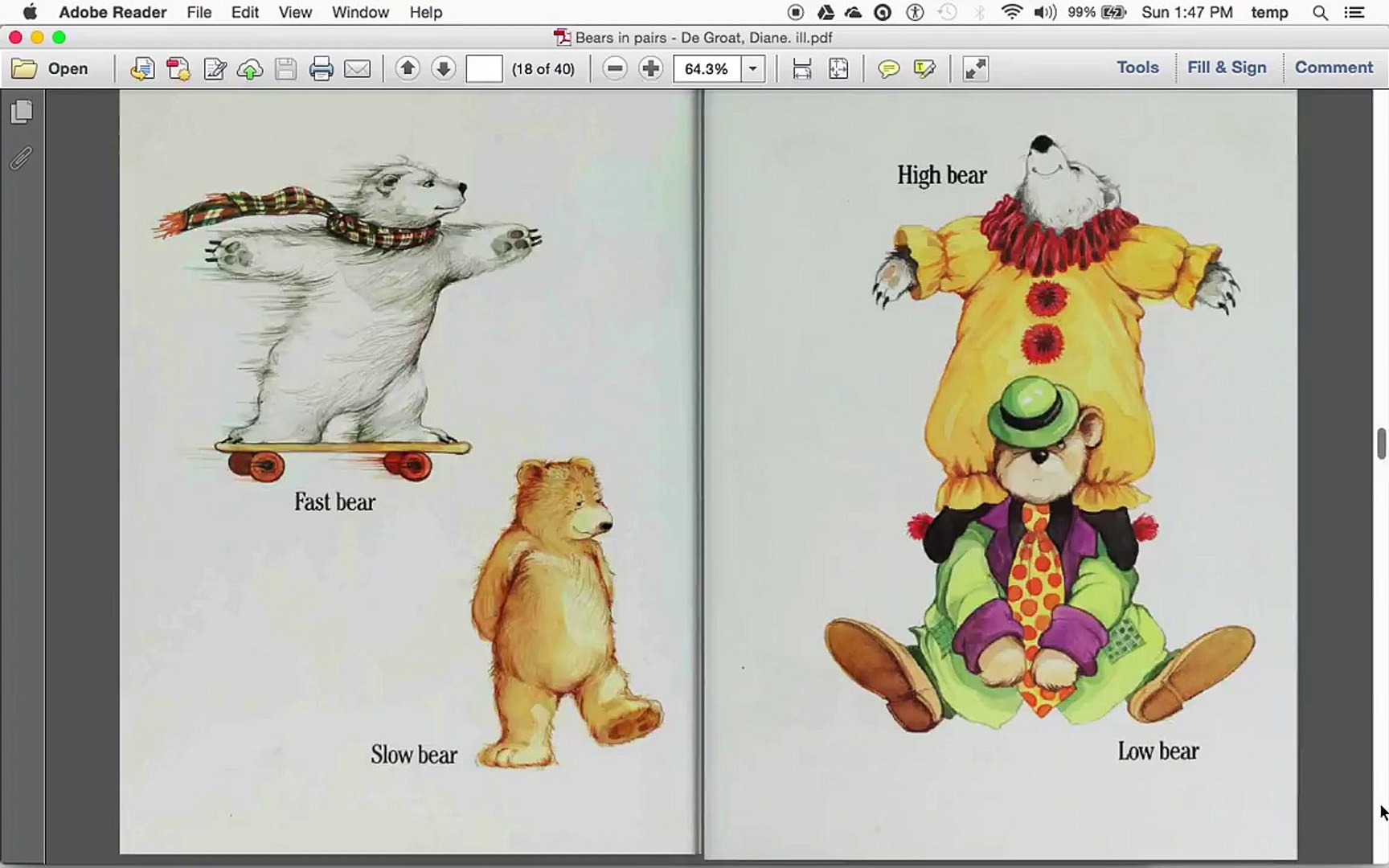 Bears in Pairs (read aloud) - video Dailymotion