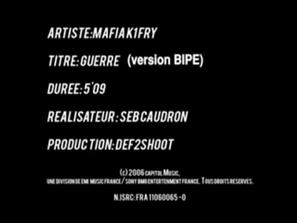 Mafia K'1 Fry - Guerre