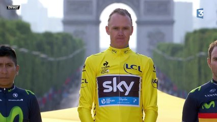 VIDÉO - 21e étape : Le second sacre de Froome devant l’Arc de Triomphe !