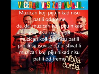 Riblja corba-2 muzicari koji piju jd
