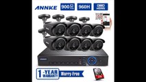 Review SANNCE 8CH Full 960H CCTV DVR Home Security Camera System