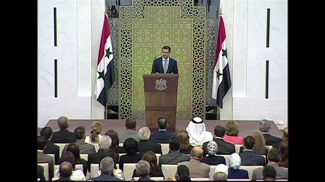 الاسد يؤكد انتصار الجيش رغم النقص في العنصر البشري