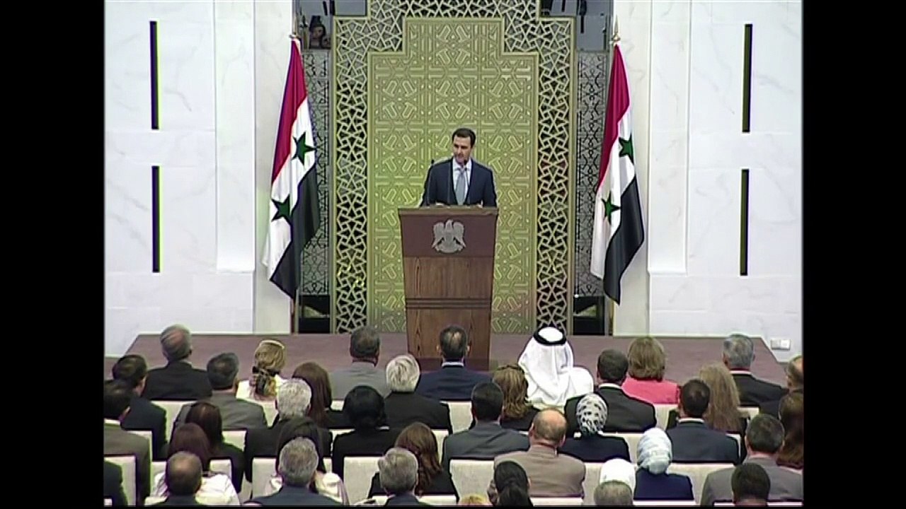 الاسد يؤكد انتصار الجيش رغم النقص في العنصر البشري