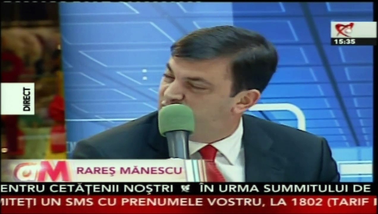 Rares Manescu si Ramona Manescu la alegerile Mihaelei, Realitatea TV