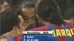 El Bernabeu aplaude el gol de Ronaldinho. Real Madrid 0 Barcelona 3