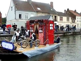 le cortège nautique de ST OMER 2015