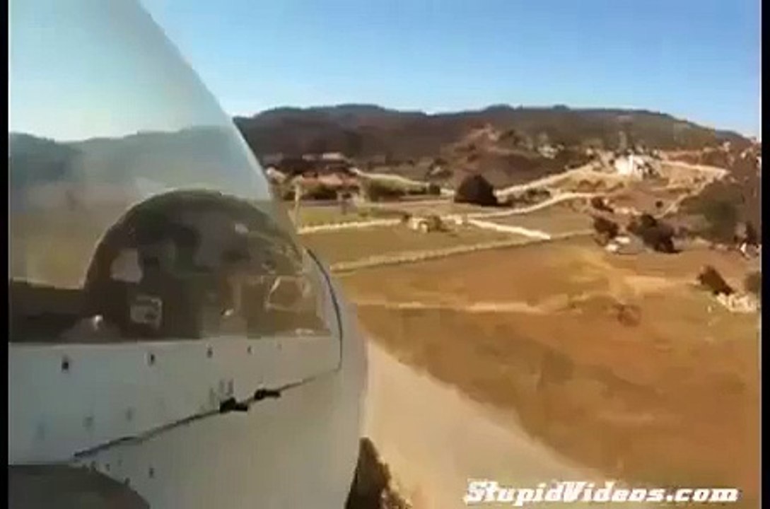 Crash Landing Glider   Funny Videos 2015