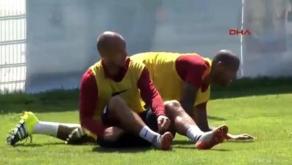 Umut Bulut'un antremanda kaçırdığı gol