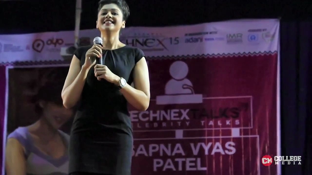 sapna vyas patel Technex 2015 IIT BHU