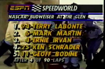 1991 Budweiser At The Glen - JD McDuffie Fatal Crash