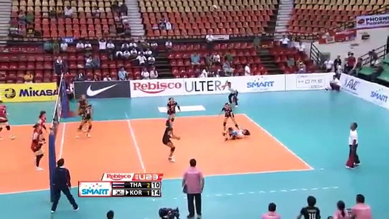 [set4 - set5] Thailand - South Korea: 2015 Asian U23 Women's Volleyball Championship