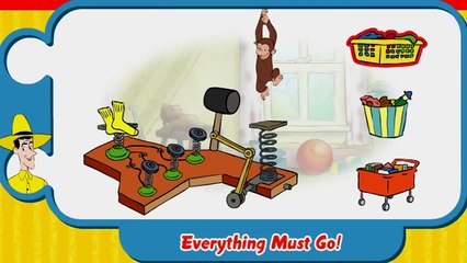 Curious George Everything Must Go Cartoon Animation PBS Kids Game Play Walkthrough