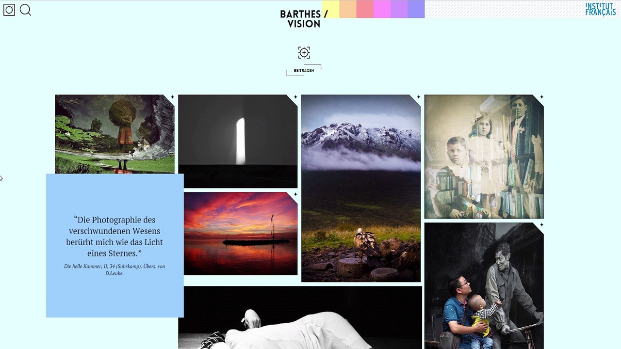 LE PROJET BARTHES/VISIONS