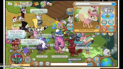 OMG MEETING PINK EMPRESS ON ANMAL JAM!!!!