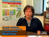 Le programme de nutrition à l'Université Laval