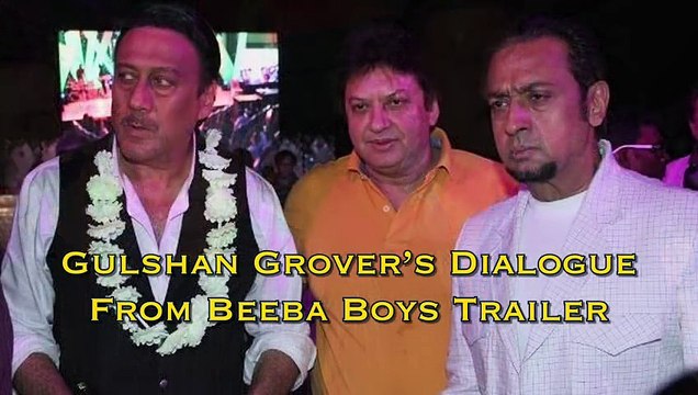JACKIE SHROFF imitates Gulshan Grover