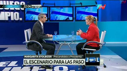 Margarita Stolbizer con Nelson Castro 23072015