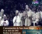 Juan Pablo II en México canonización de San Juan Diego