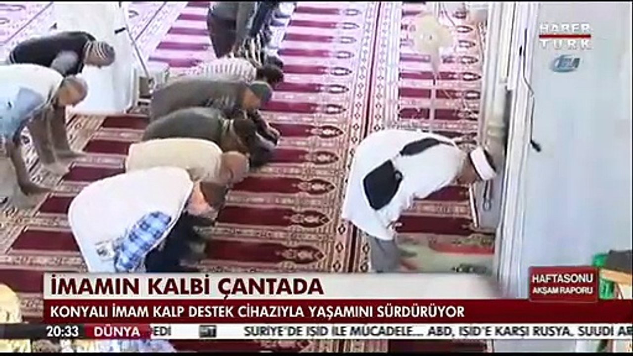 İmam Kalbini Çantasında Taşıyor