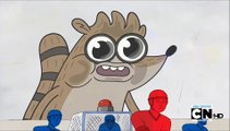 The Regular Show - Mordecai and Rigby Love Stick Hockey For 10 Minutes