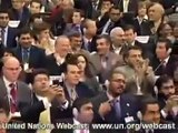 Ahmadinejad  speech Geneva - harrassment,protests  diplomats  walk -out conference racism  1 of 4