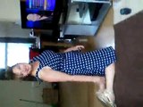 LOL Funny woman dancing - 54 year old hahaha