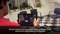 SnapAR: Quick Viewpoint Switching for Hand-Held Augmented Reality Using Virtual Snapshots