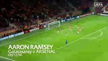 FIFA Puskas yılın golü ödülü adayı - Aaron Ramsey