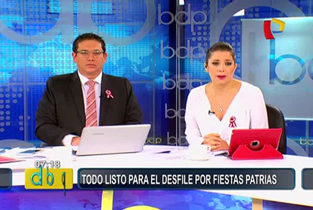 Todo listo para el desfile por Fiestas Patrias: se implementó plan de desvíos